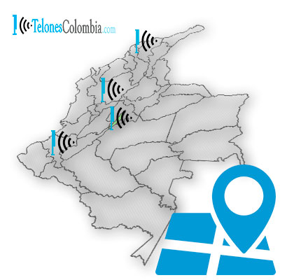 Sedes principales Telones Colombia | Medellin
